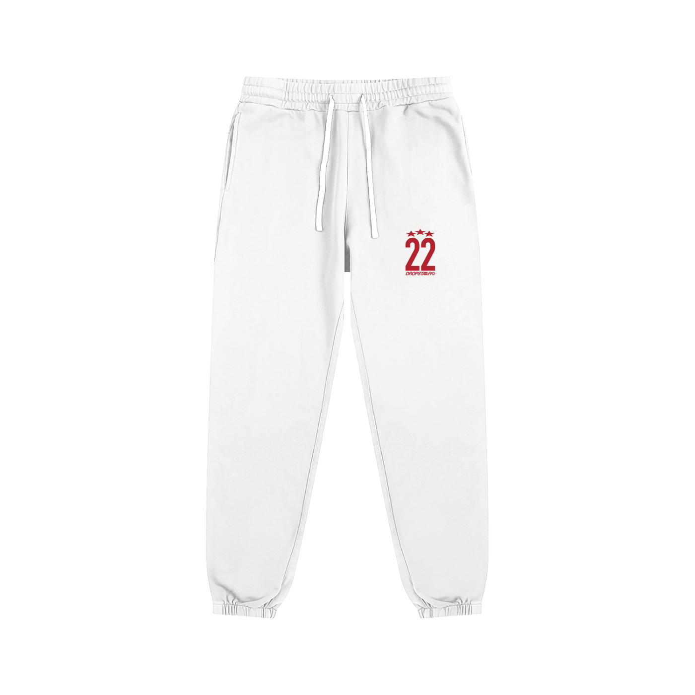 22 TRIPLE STAR SWEATPANT [WHITE]