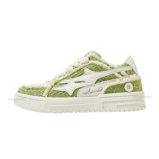 Star Sneakers (Green)