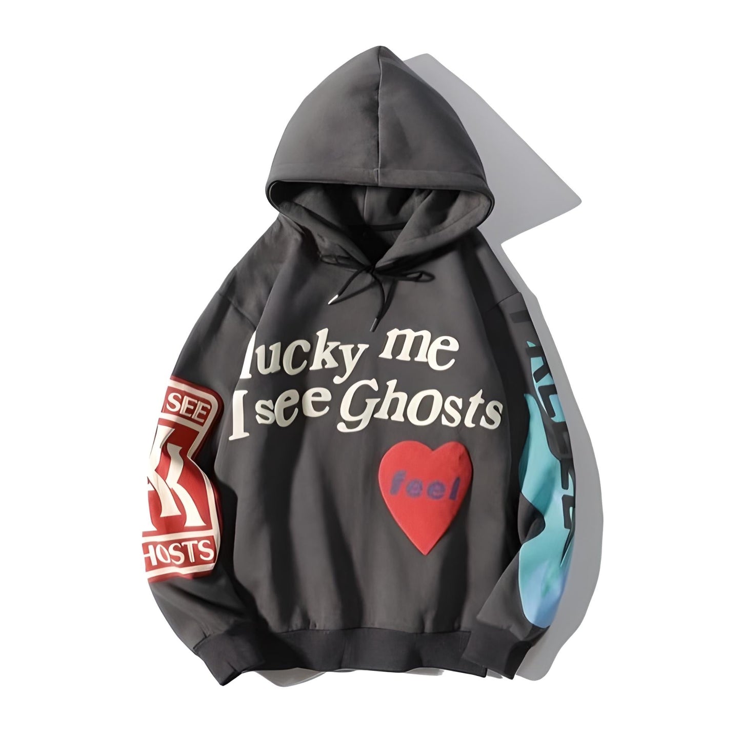 Lucky Me I See Ghosts Hoodie