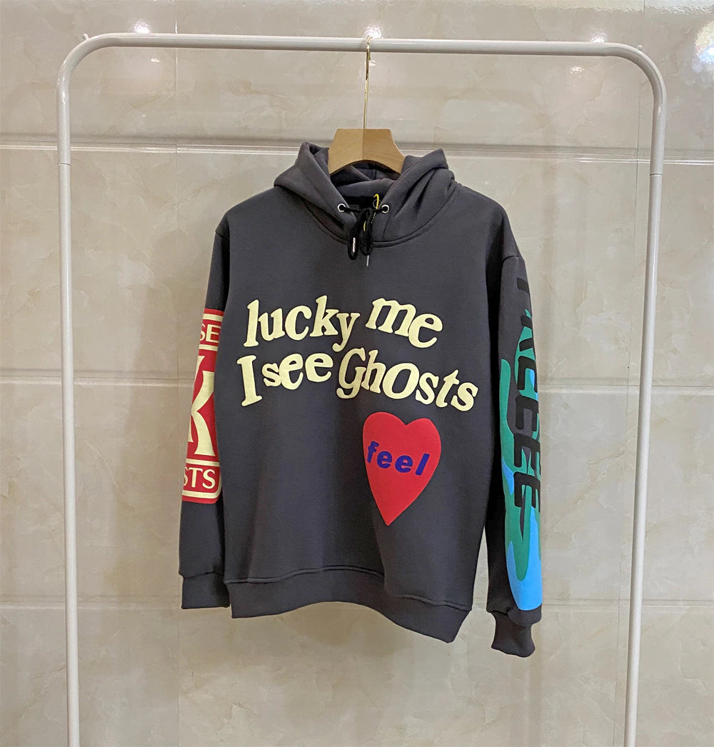 Lucky Me I See Ghosts Hoodie