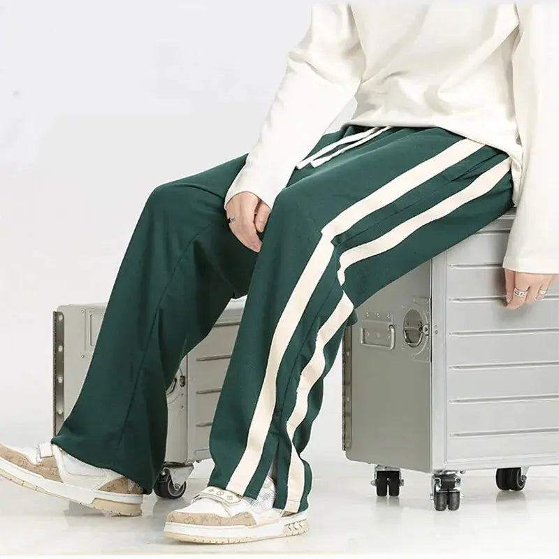 Drawstring Waist Pants Trousers