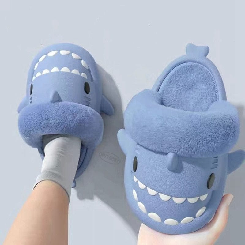 Shark Plush Slides