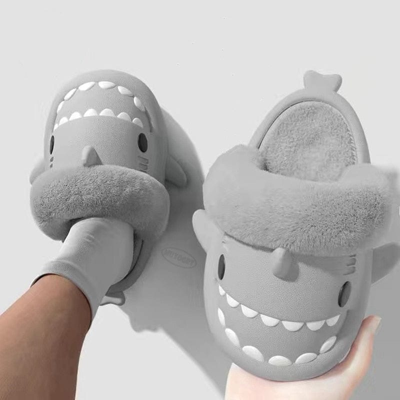 Shark Plush Slides